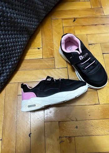 Kız Çocuk Siyah Renkli Spor Ayakkabı - Görsel 3