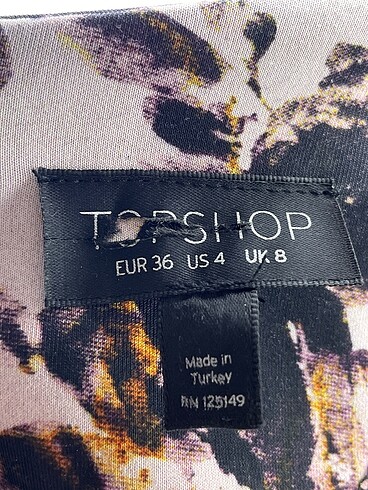 36 Beden çeşitli Renk Topshop Kısa Elbise %70 İndirimli.