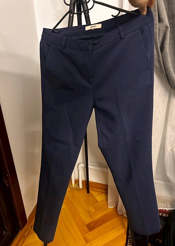 Kadın Lacivert Kumaş Pantolon - Görsel 7