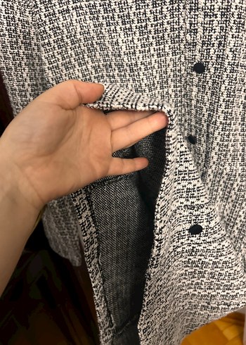 Düğmeli Gri Uzun Kadın kusa tulum - Görsel 2