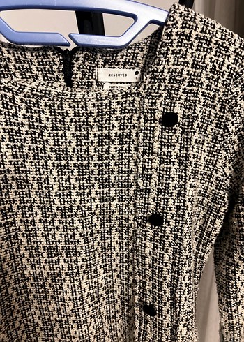 Düğmeli Gri Uzun Kadın kusa tulum - Görsel 5