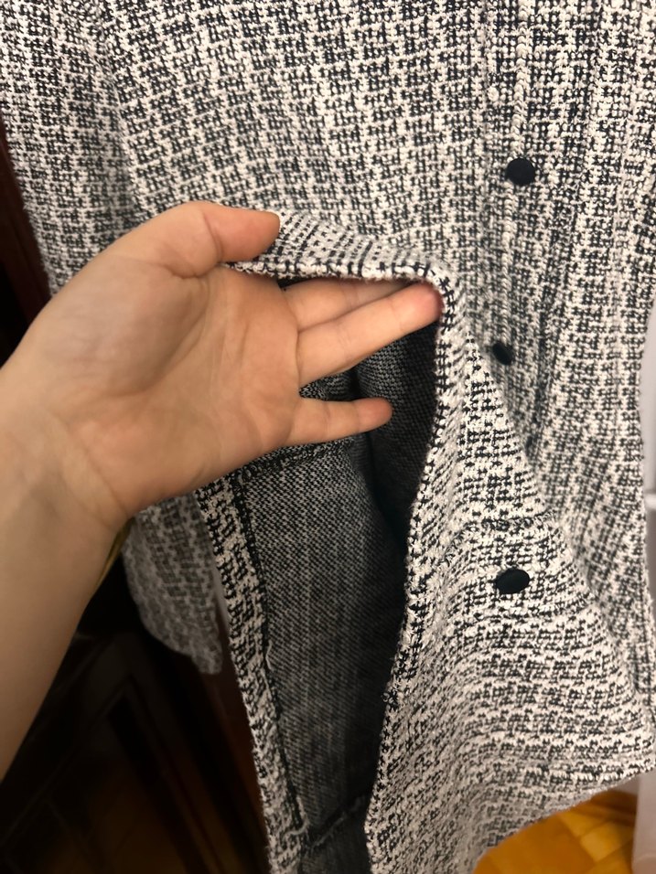 Düğmeli Gri Uzun Kadın kusa tulum - Görsel 2