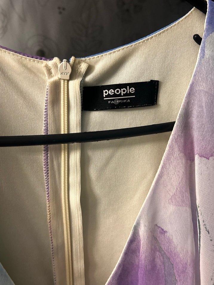 Bohem Tarz Pastel Renkli Uzun Elbise - Görsel 5