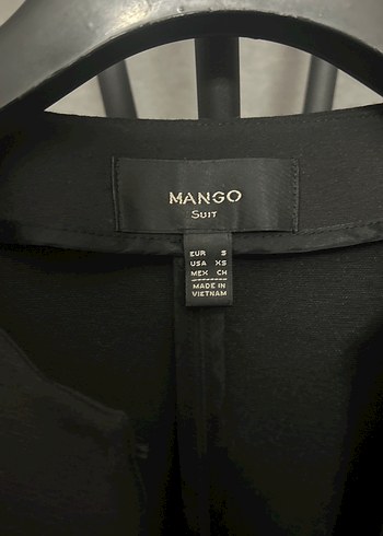 Siyah Kemerli Midi Kadın Blazer Ceket - Görsel 2