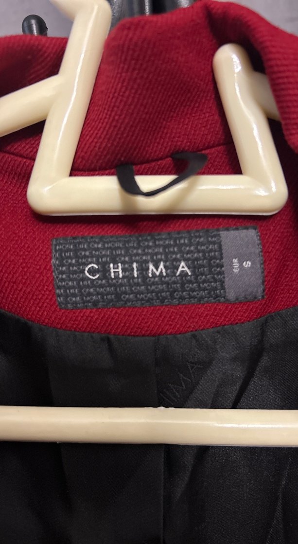 Kırmızı Düğmeli Kadın Blazer Ceket - Görsel 4