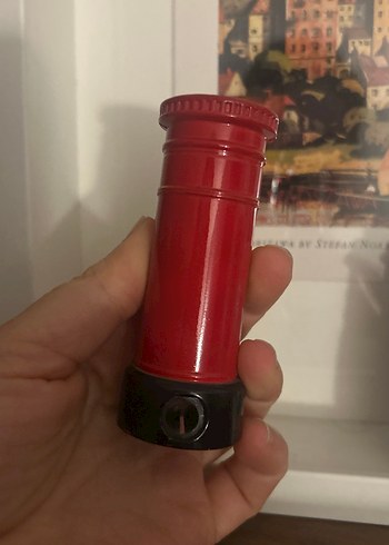 Londra telefon kulübesi kalemtraş küçük süs - Görsel 3