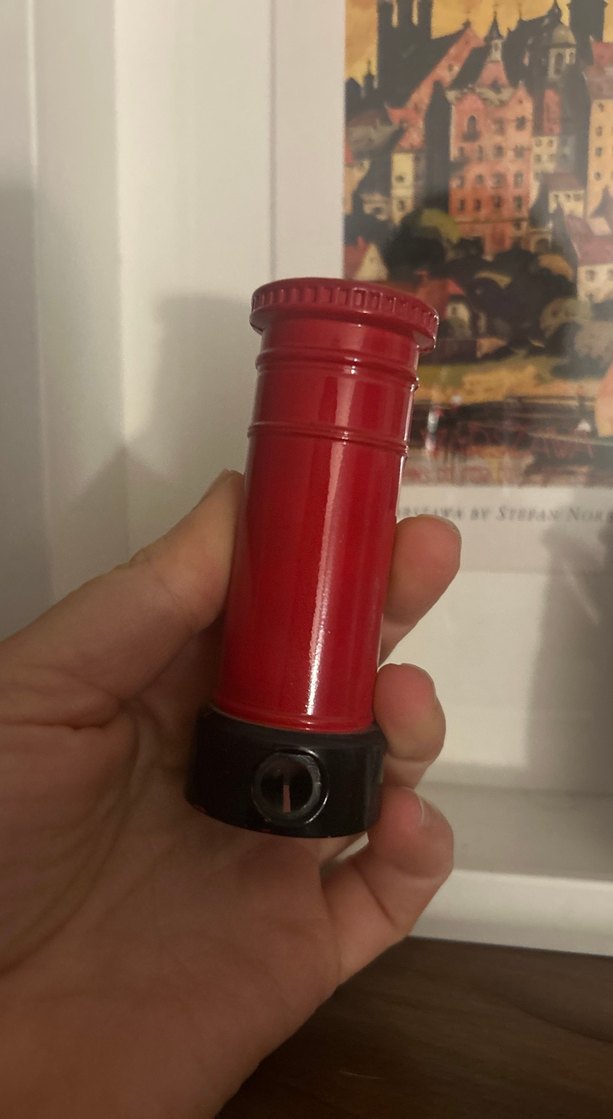 Londra telefon kulübesi kalemtraş küçük süs - Görsel 3