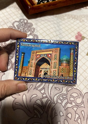 Samarkand Temalı Özbekistan magnet