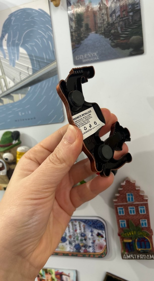 Renkli Venedik Gondol Temalı magnet - Görsel 2