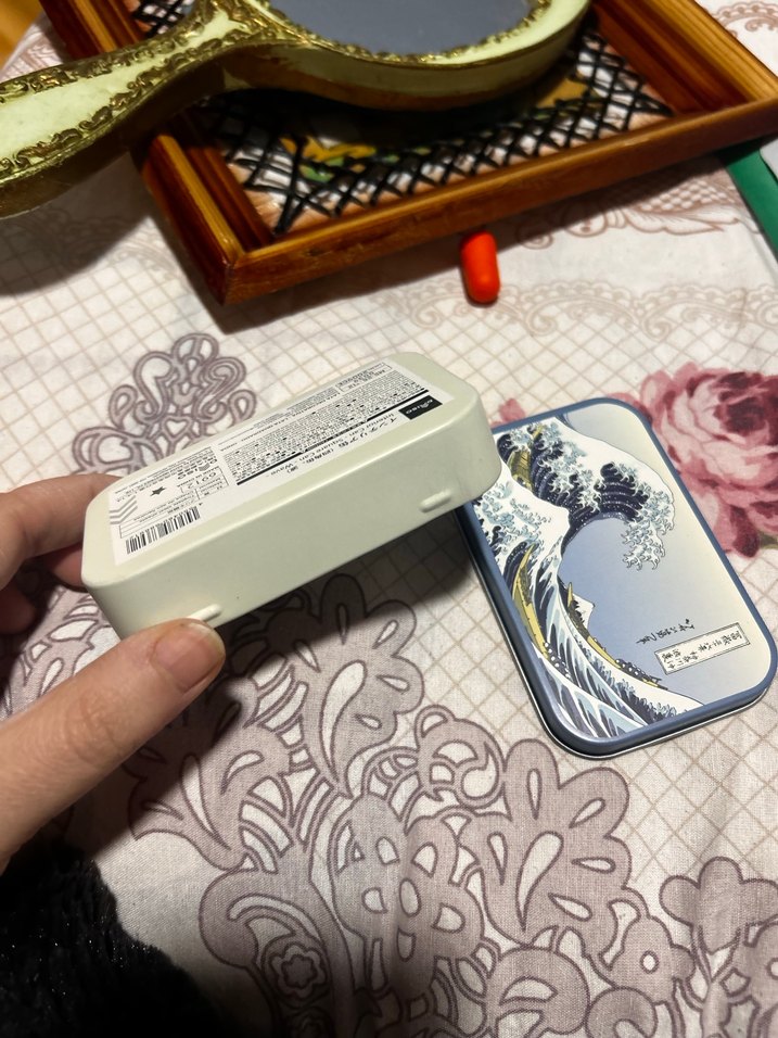 Japonya büyük dalga metal küçük kutu - Görsel 2