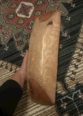 Ahşap dekoratif tabak - Görsel 4