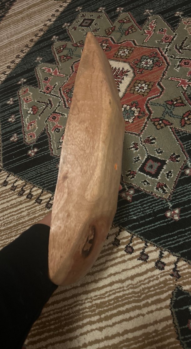 Ahşap dekoratif tabak - Görsel 2