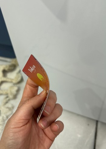 Tokyo Temalı Altın Renkli magnet - Görsel 3