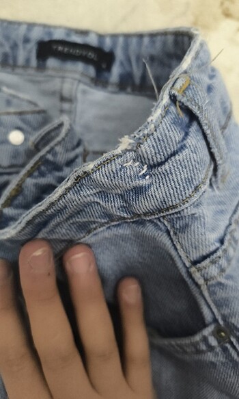 34 Beden mavi Renk Jeans kot