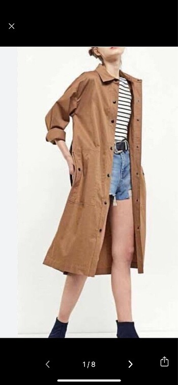Stradivarius Trençkot Gömlek