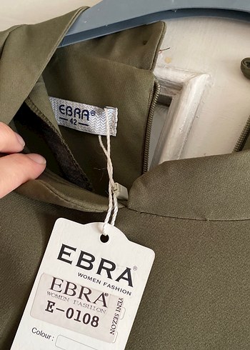 Zincir Detaylı Salaş Kadın Uzun Elbise - Görsel 4