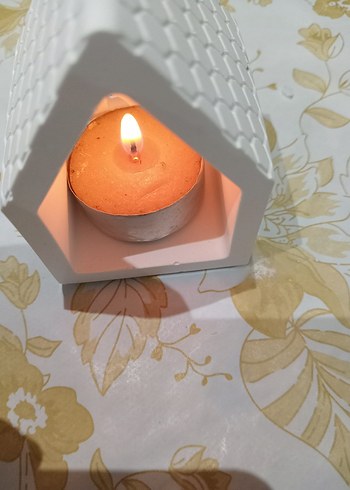 EV ŞEKLINDE TEALIGHT MUMLUK TOPLU ALIM 25 TL - Görsel 5
