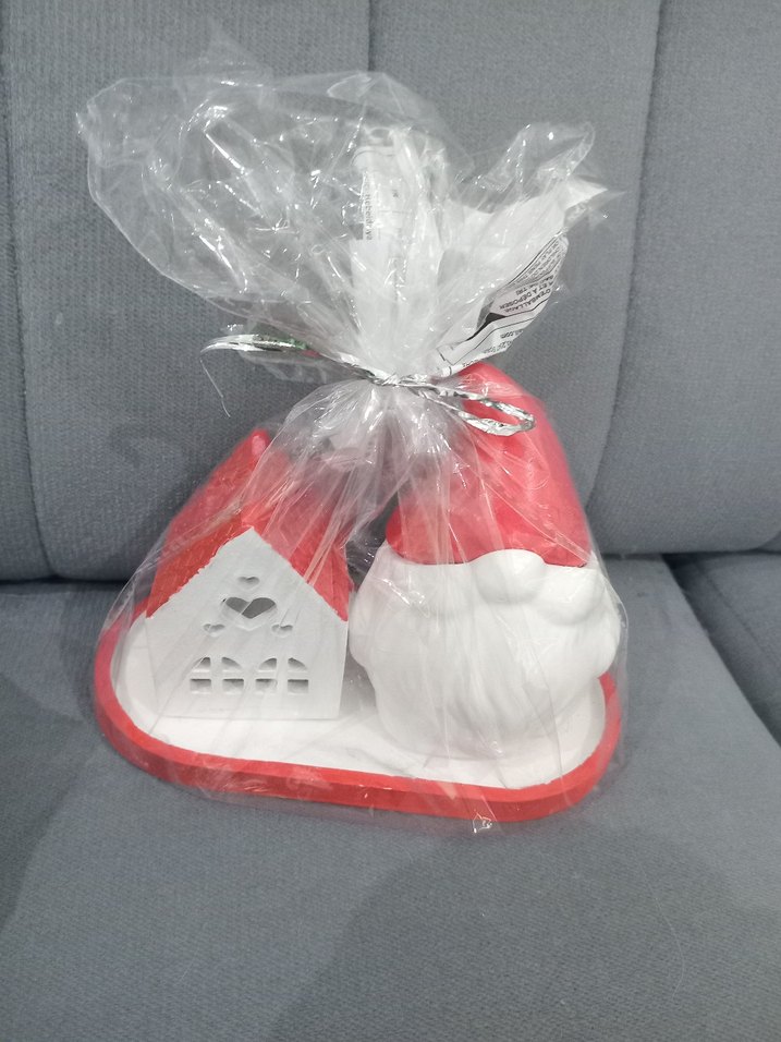 Noel baba mumluk ve tealight ev mumluk.3 parca. - Görsel 4