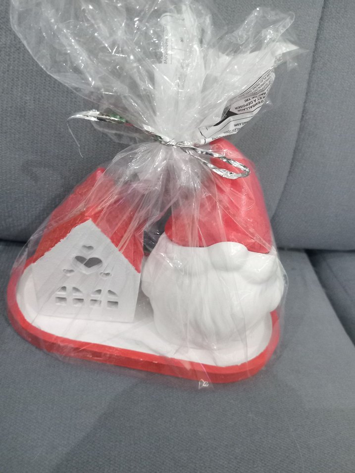 Noel baba mumluk ve tealight ev mumluk.3 parca. - Görsel 5