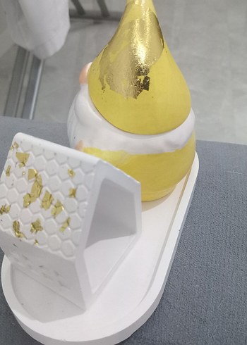 Yeniyıl konsepti.set.Noel baba ve ev mumluk - Görsel 3