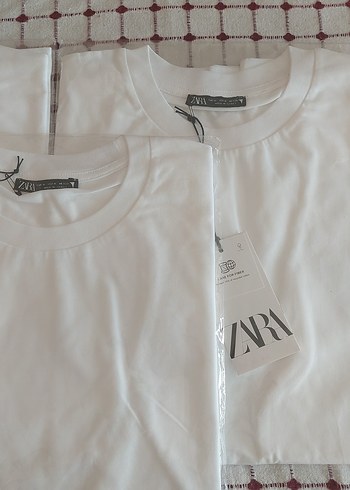3 adet zara M beden tshirt