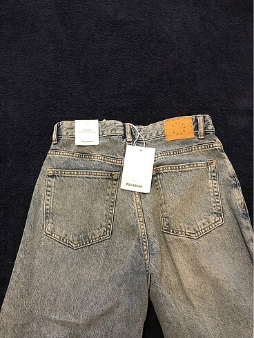 m Beden mavi Renk Pull&Bear wide leg high rise jean