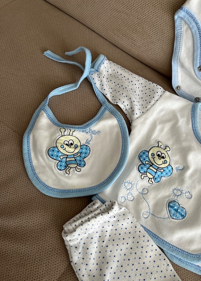 Hastane çıkışı bebek takım - Görsel 3