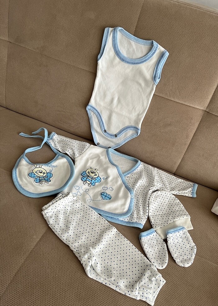 Hastane çıkışı bebek takım - Görsel 4