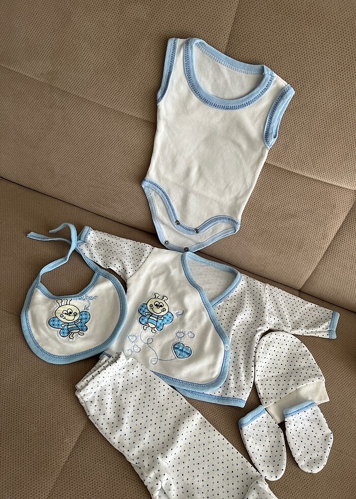 Hastane çıkışı bebek takım - Görsel 5