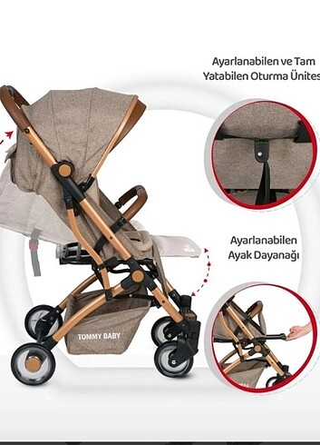 Tommy Hilfiger Tommy baby bebek arabası
