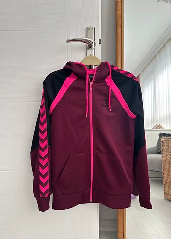 Hummel Kapüşonlu Fermuarlı Ceket
