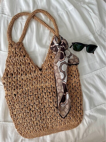 Zara Mango Model Hasır Çanta