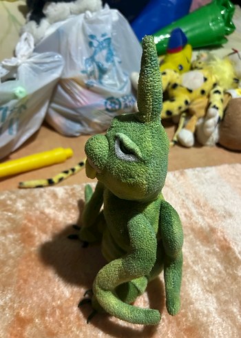 Renkli Yeşil Ahtapot Peluş Oyuncak - Görsel 2