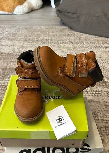 Erkek Çocuk Kahverengi Süet Cırtlı Bot - Görsel 2