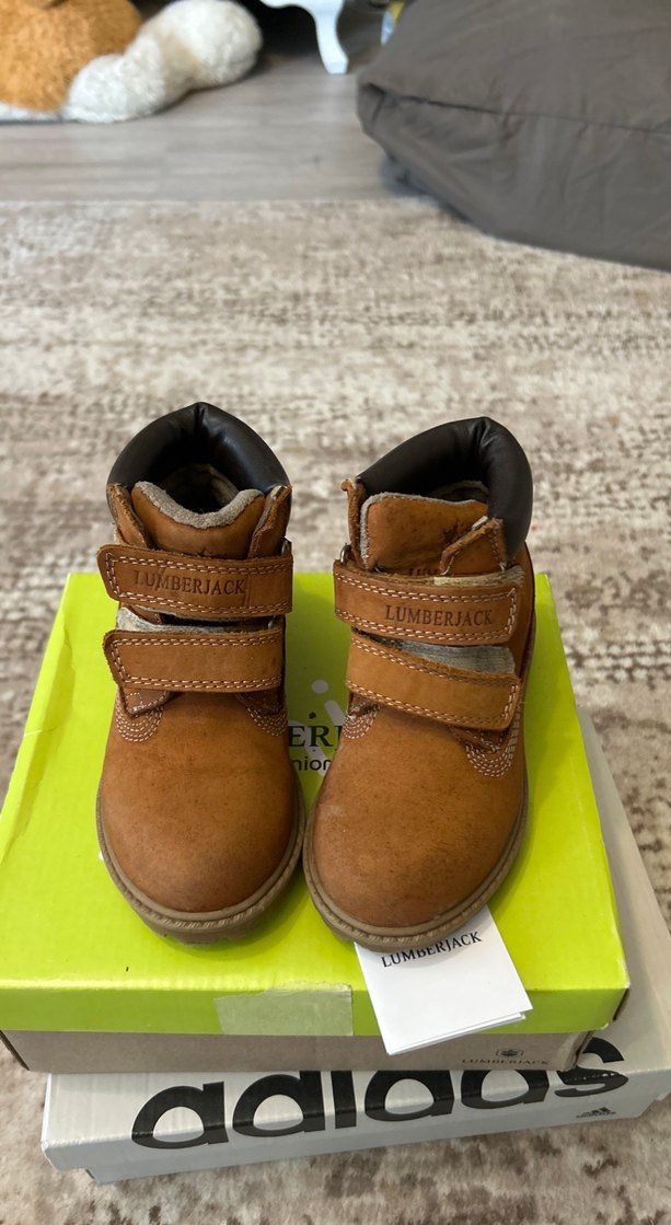 Erkek Çocuk Kahverengi Süet Cırtlı Bot - Görsel 3