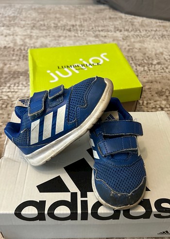 Erkek Çocuk Mavi Adidas Sneakers - Görsel 2