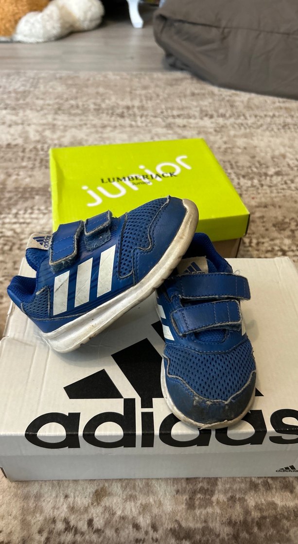 Erkek Çocuk Mavi Adidas Sneakers - Görsel 2