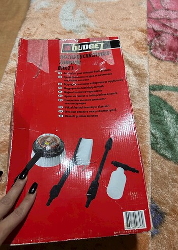 Budget Yüksek Basınçlı Temizleyici Aksesuar Seti - Görsel 2