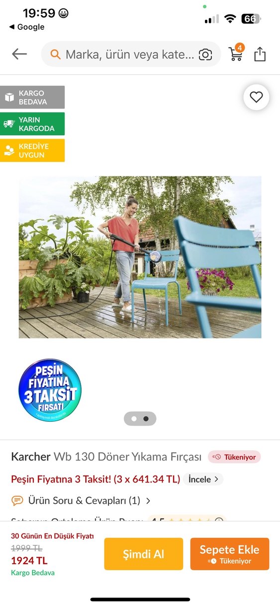 Budget Yüksek Basınçlı Temizleyici Aksesuar Seti - Görsel 5