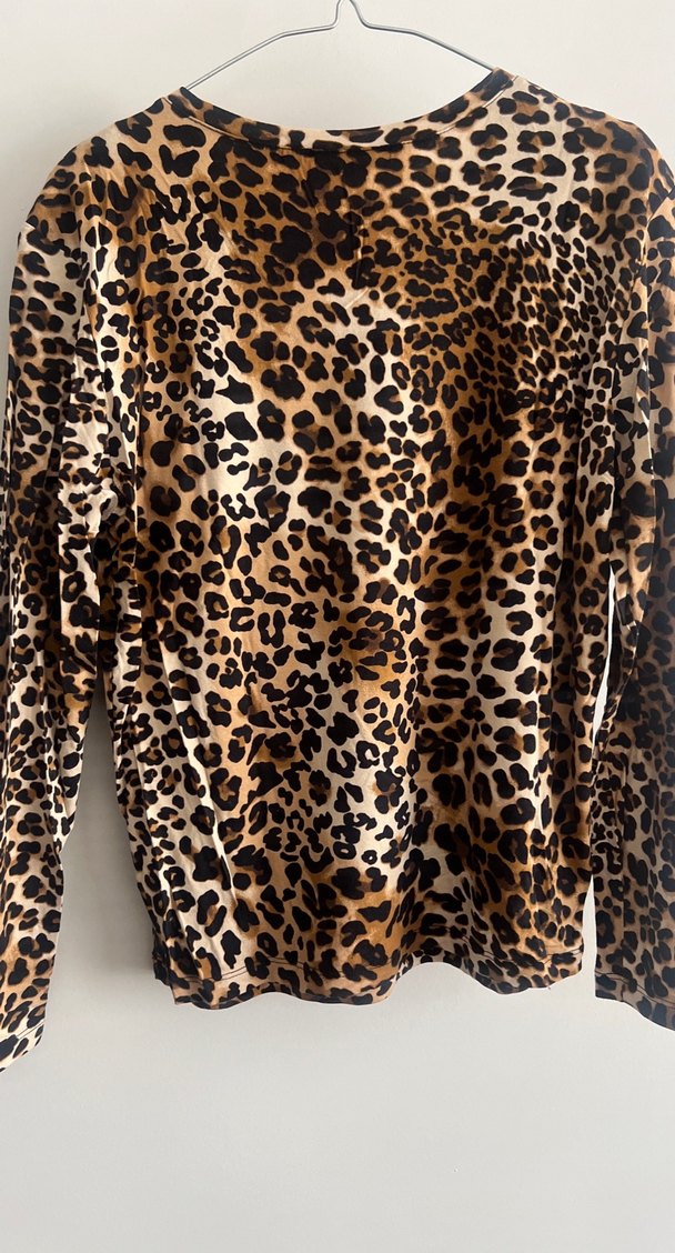 Leopar Desenli  Bluz - Görsel 2
