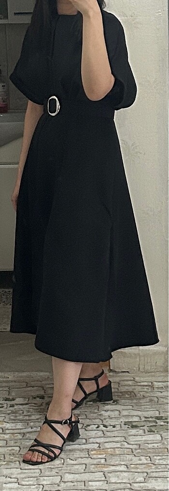 Zara Siyah elbise
