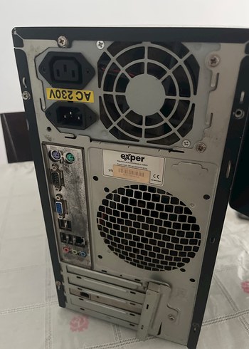 Gri Exper Masaüstü Bilgisayar - Görsel 5