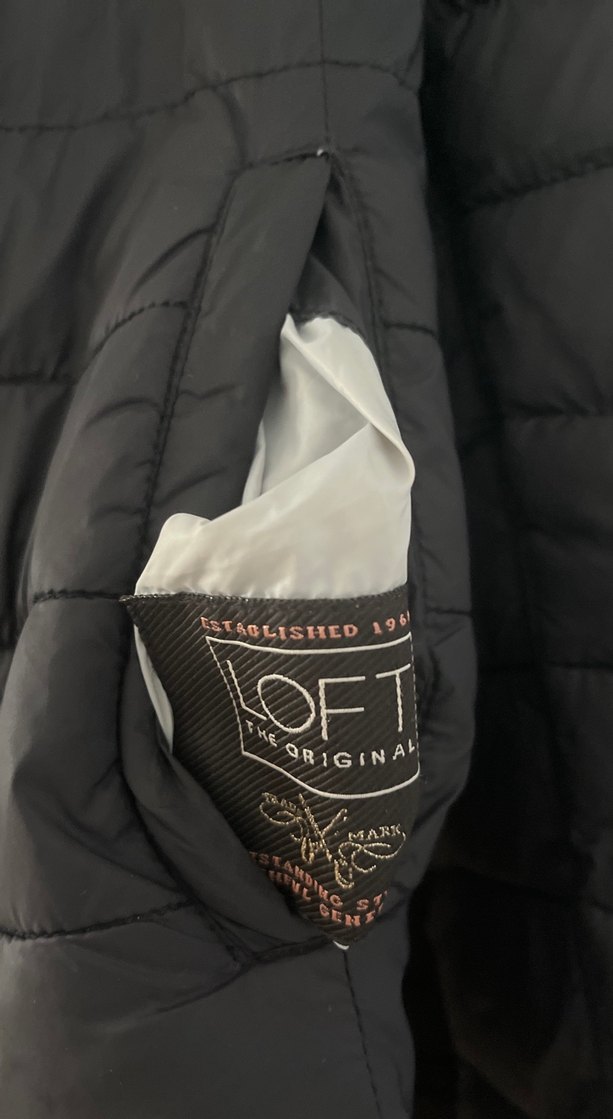 Fermuarlı Siyah Kadın Mont - Görsel 3