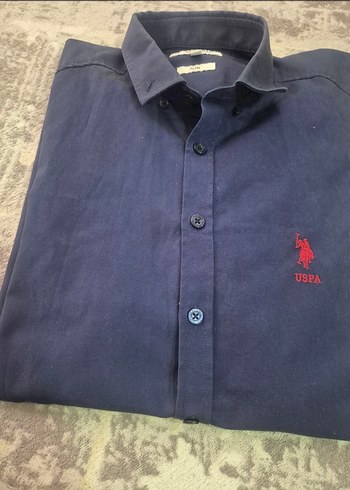 Erkek Lacivert Uzun Kollu Gömlek - Görsel 2