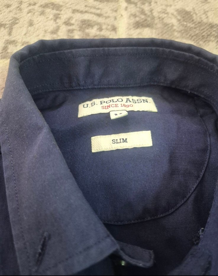 Erkek Lacivert Uzun Kollu Gömlek - Görsel 3