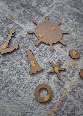 Deniz Temalı Mavi Gri Ev Dekoru - Görsel 3