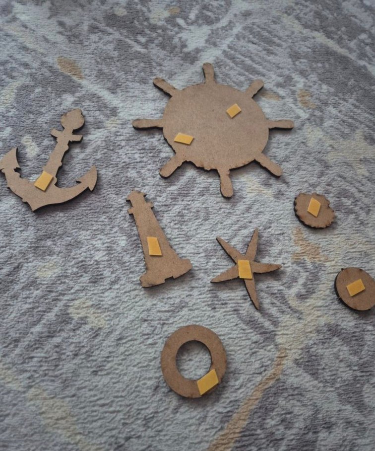 Deniz Temalı Mavi Gri Ev Dekoru - Görsel 3