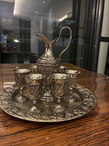 Gümüş zemzem takımı
