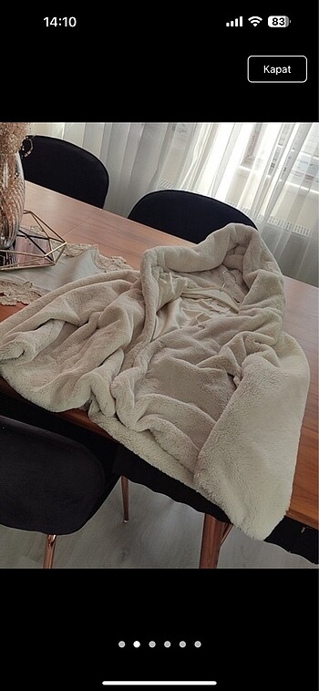 xxl Beden Koton Peluş Mont