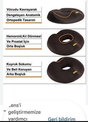  Beden siyah Renk Oturma minderi 